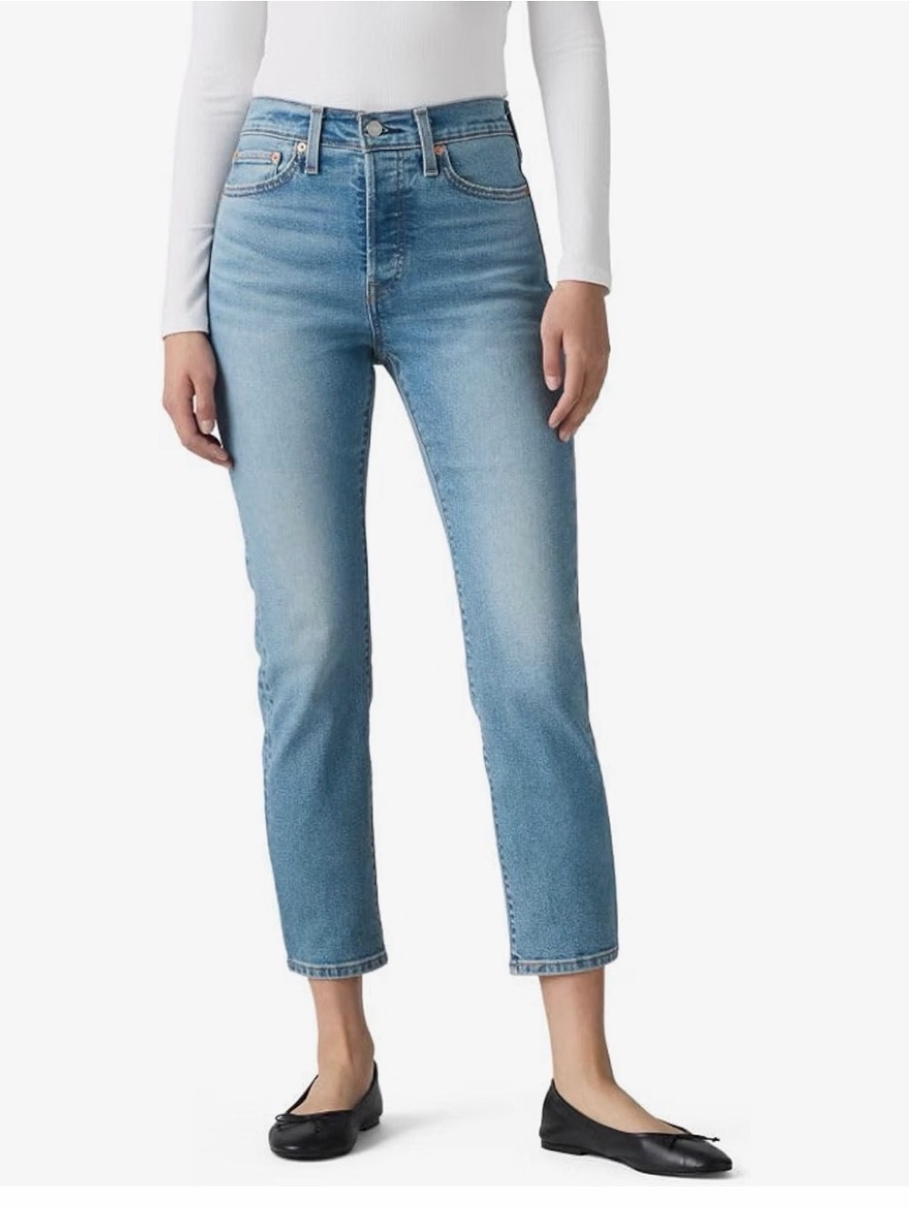 Levi’s Wedgie Cropped Jeans